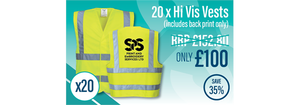 x20 Hi Vis Vest Deal