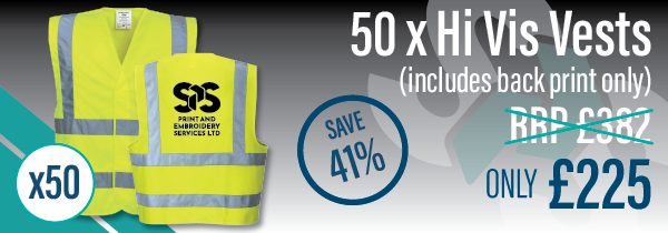 x50 Hi Vis Vest Deal