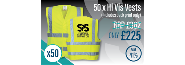x50 Hi Vis Vest Deal