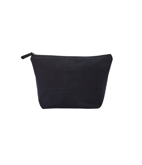 Recycled luxe canvas accessory bag