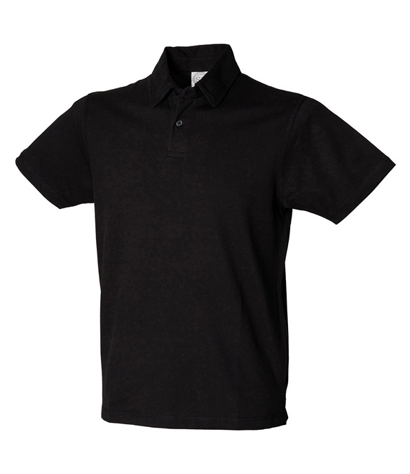 Short sleeve stretch polo
