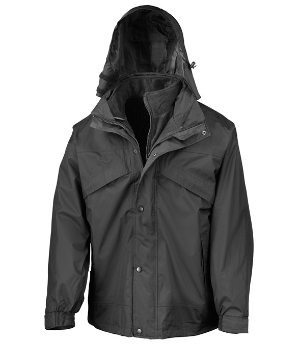 3-in-1 zip and clip jacket