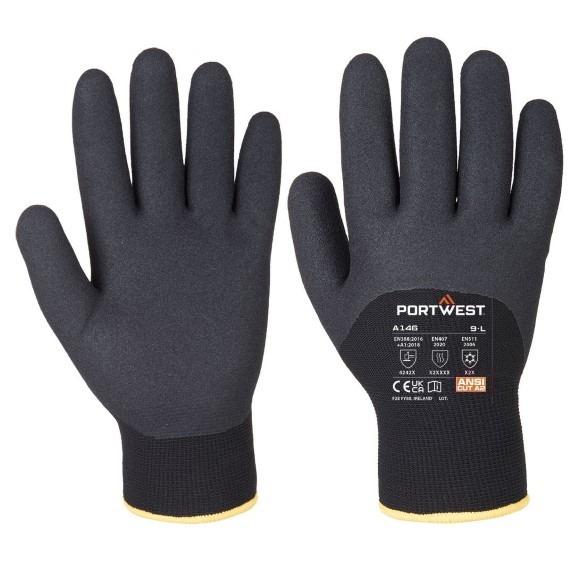 Cold 15 Nitrile Sandy 3/4 Dipped Glove