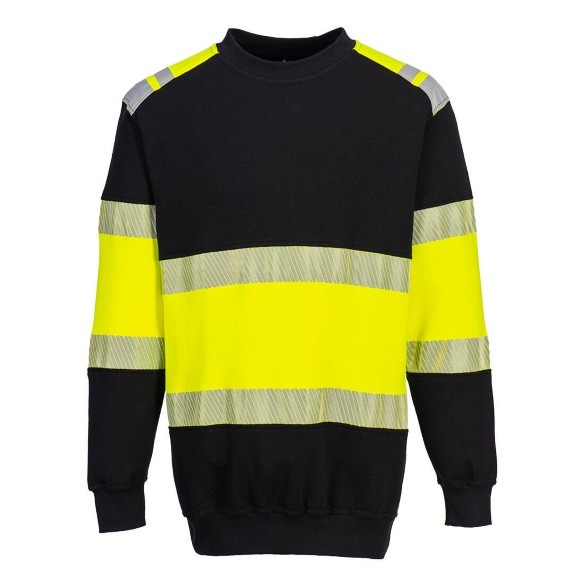 PW3 Modaflame Knit Hi-Vis Class 1 FR Sweatshirt