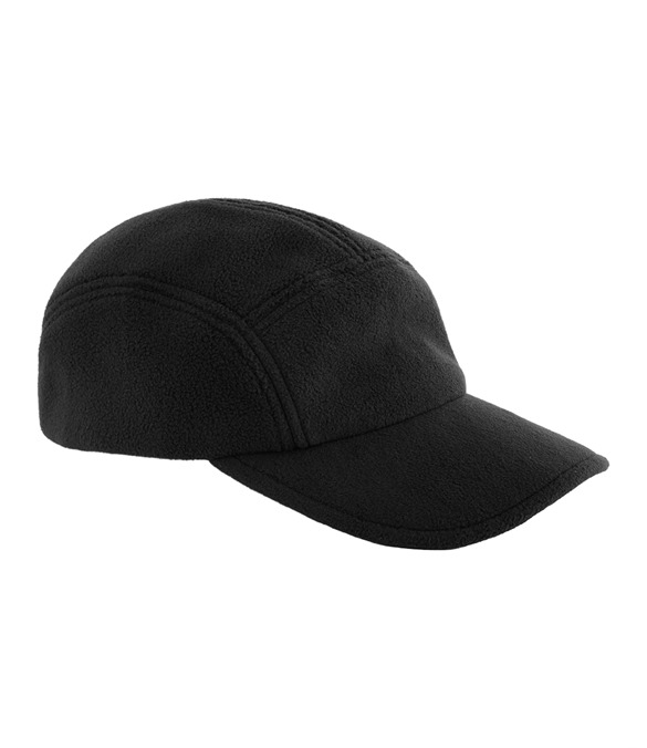 Recycled fleece 5-panel cap