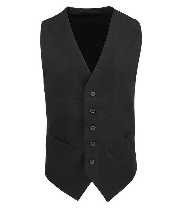 Lined polyester waistcoat