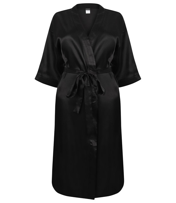 Women's satin robe