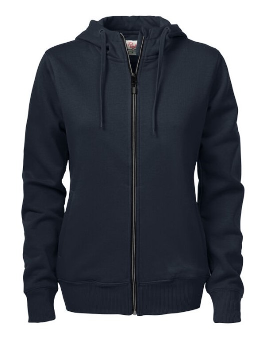 Ladies Overhead Full Zip Hoody