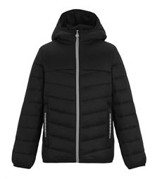 Junior Loftlite hooded baffle jacket