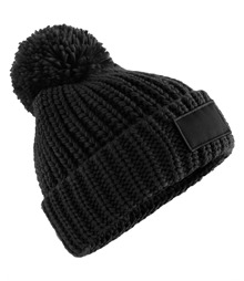 Toasty patch beanie