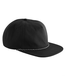 EarthAware organic cotton 5-panel rope cap