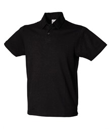 Short sleeve stretch polo