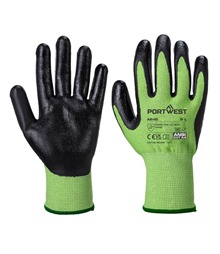 Cut D13 Nitrile Green Glove