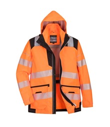 PW3 Hi-Vis Breathable 5-in-1 Jacket