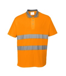 Hi-Vis Cotton Comfort Polo Shirt S/S