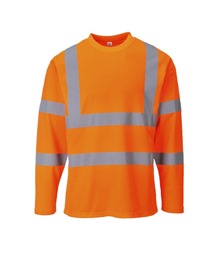 Hi-Vis Cotton Comfort T-Shirt L/S