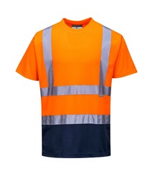 Hi-Vis Contrast T-Shirt S/S