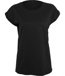 Women?s regular extended shoulder tee