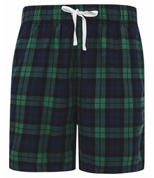 Tartan lounge shorts