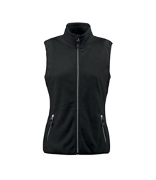 Ladies Sideflip Fleece Vest